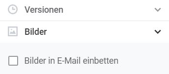 Bilder einbetten im Editor von rapidmail