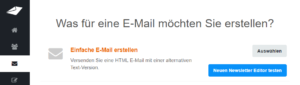 Neuer Newsletter Editor von CleverReach. Überblick und 1. Eindruck