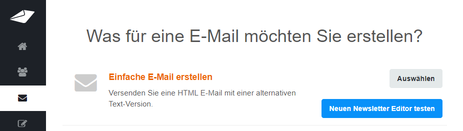 alle CleverReach Nutzer können den neuen Newsletter Editor testen