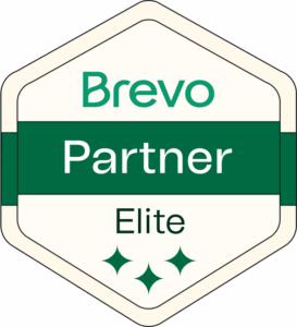 Brevo Partner, Auszeichnung Elite für Dienstleister und Agenturen, die bei Brevo unterstützen