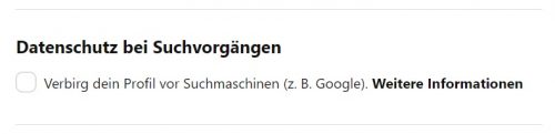 Pinterest-Profil-Google Pinterest Profil bei Google indexieren