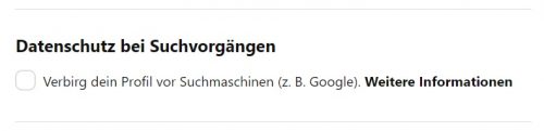 Pinterest Profil bei Google indexieren